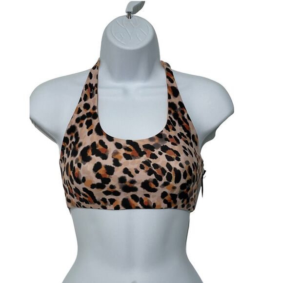 Beach Riot Women's Rocky Top Racerback Watercolor Leopard‎ XS Cream Extra Small - Picture 6 of 14